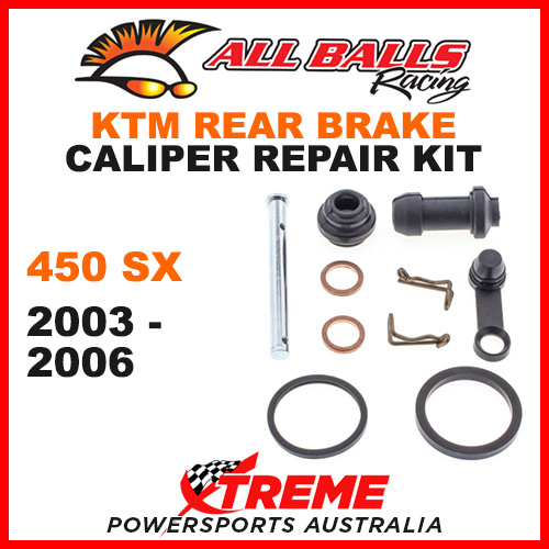 18-3048 KTM 450SX 450 SX 2003-2006 Rear Brake Caliper Rebuild Kit