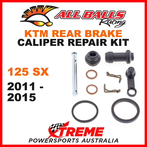 18-3048 KTM 125SX 125 SX 2011-2015 Rear Brake Caliper Rebuild Kit