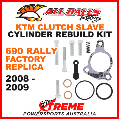 18-6009 KTM CLUTCH SLAVE CYLINDER REBUILD KIT 690 RALLY FACTORY REPLICA 08-09