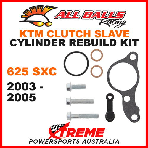 ALL BALLS 18-6011 KTM CLUTCH SLAVE CYLINDER REBUILD KIT 625SXC 625 SXC 2003-2005
