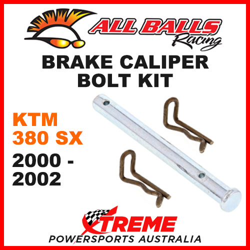 All Balls 18-7000 KTM 380SX 380 SX 2000-2002 Rear Brake Caliper Bolt Kit