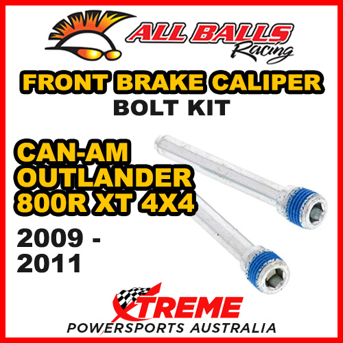 All Balls 18-7002 Can-Am Outlander 800R XT 4X4 2009-2011 Front Brake Caliper Bolt Kit