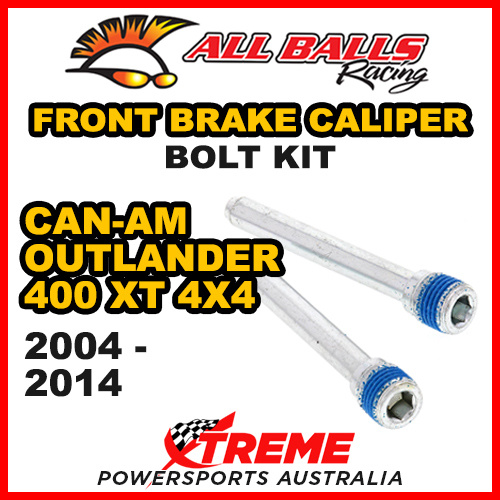 All Balls 18-7002 Can-Am Outlander 400XT 400 XT 4x4 2004-2014 Front Brake Caliper Bolt Kit