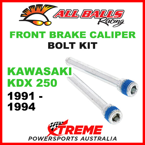 All Balls 18-7002 Kawasaki KDX250 KDX 250 1991-1994 Front Brake Caliper Bolt Kit