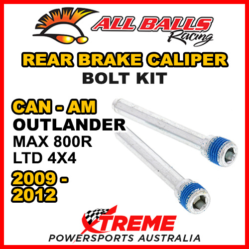 All Balls 18-7002 Can-Am Outlander MAX 800RLTD4X4 09-12 Rear Brake Caliper Bolts