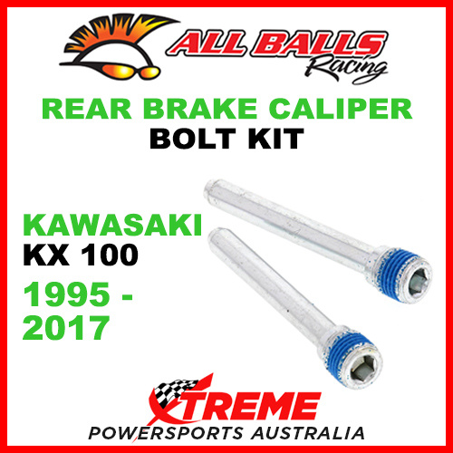All Balls 18-7002 Kawasaki KX100 KX 100 1995-2017 Rear Brake Caliper Bolt Kit