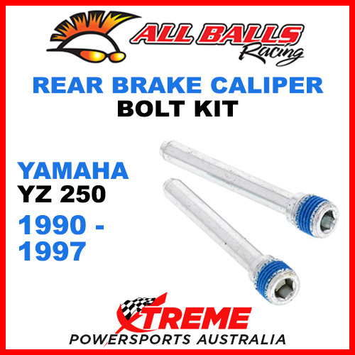 All Balls 18-7002 Yamaha YZ250 1990-1997 Rear Brake Caliper Bolts