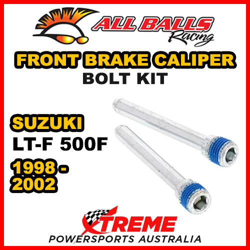 All Balls 18-7002 For Suzuki LT-F500F LT-F 500F 1998-2002 Front Brake Caliper Bolts