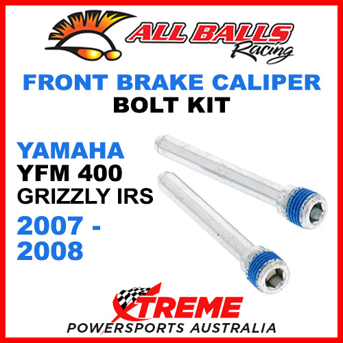 All Balls 18-7002 Yamaha YFM400 Grizzly IRS 07-08 Front Brake Caliper Bolt Kit