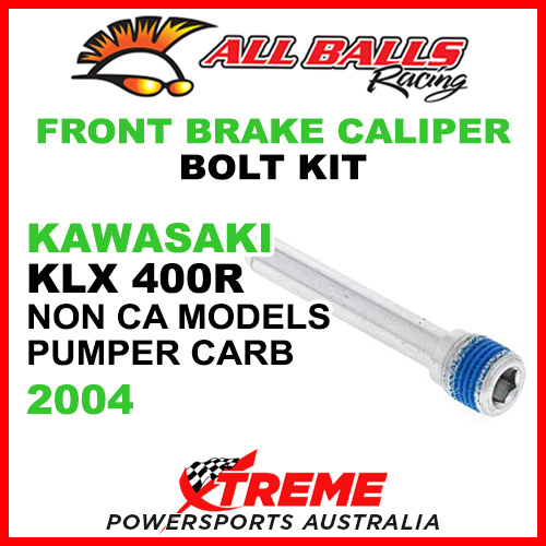 18-7003 Kawasaki KLX400R Non CA Models Pumper Carb '04 Front Brake Caliper Bolts