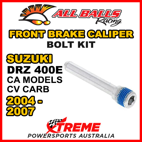 18-7003 For Suzuki DRZ400E CA Model CV Carb 2004-2007 Front Brake Caliper Bolt Kit