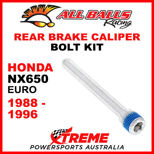 All Balls 18-7004 Honda NX650 (EURO) 1988-1996 Rear Brake Caliper Bolt Kit