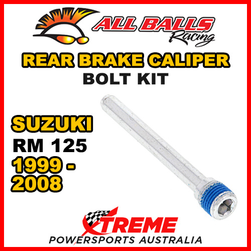 All Balls 18-7004 For Suzuki RM125 RM 125 1999-2008 Rear Brake Caliper Bolt Kit