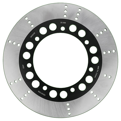 Front Right Brake Disc for KAWASAKI GT 550 G 1983-1989