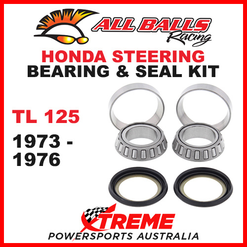 22-1002 Honda TL125 TL 125 1973-1976 Steering Head Stem Bearing & Seal Kit