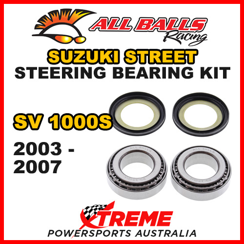 22-1003 For Suzuki SV1000S SV 1000S 2003-2007 Steering Head Stem Bearing & Seal Kit