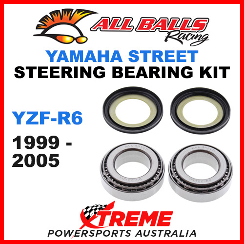 All Balls 22-1003 Yamaha YZF-R6 1999-2005 Steering Head Stem Bearing Kit