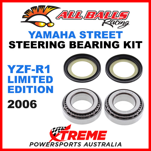 22-1003 Yamaha YZF-R1 Limited Edition 2006 Steering Head Stem Bearing Kit