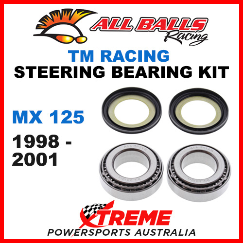 22-1003 TM Racing MX125 MX 125 1998-2001 Steering Head Stem Bearing & Seal Kit