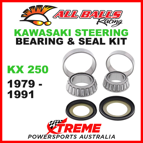 22-1004 Kawasaki KX250 KX 250 1979-1991 Steering Head Stem Bearing  Kit