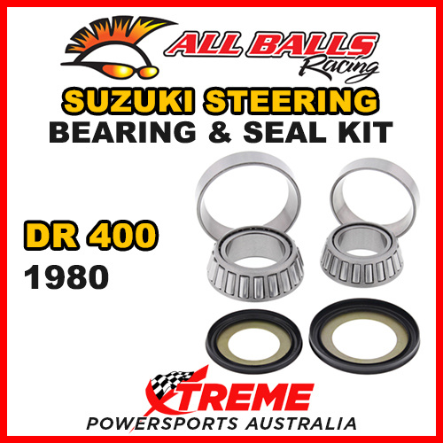 22-1004 For Suzuki DR400 DR 400 1980 Steering Head Stem Bearing Kit