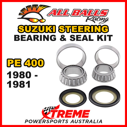 22-1004 For Suzuki PE400 PE 400 1980-1981 Steering Head Stem Bearing Kit