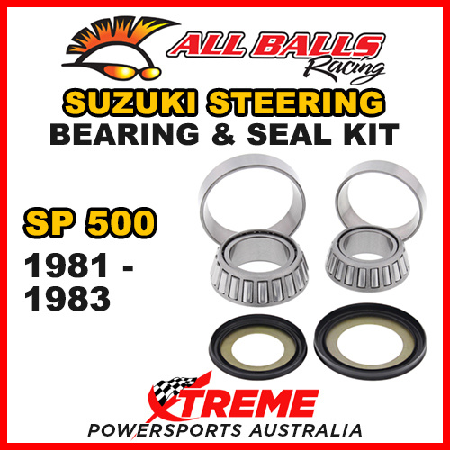 22-1004 For Suzuki SP500 SP 500 1981-1983 Steering Head Stem Bearing Kit
