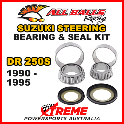 22-1004 For Suzuki DR250S DR 250S 1990-1995 Steering Head Stem Bearing Kit