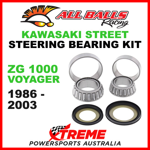 22-1004 Kawasaki ZG 1000 Voyager 1986-2003 Steering Head Stem Bearing Kit