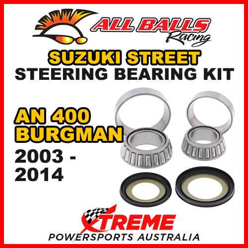 22-1004 For Suzuki AN400 Burgman 2003-2014 Steering Head Stem Bearing & Seal Kit