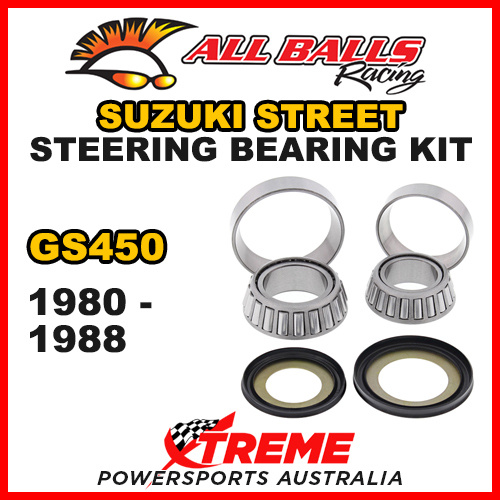 22-1004 For Suzuki GS450 1980-1988 Steering Head Stem Bearing & Seal Kit