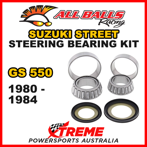 22-1004 For Suzuki GS550 1980-1984 Steering Head Stem Bearing & Seal Kit