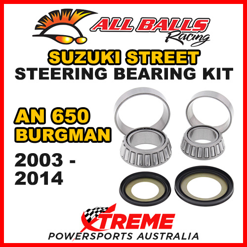 22-1004 For Suzuki AN 650 Burgman 2003-2014 Steering Head Stem Bearing & Seal Kit