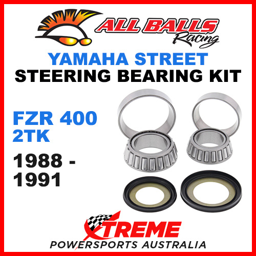 All Balls 22-1004 Yamaha FZR400 2TK 1988-1991 Steering Head Stem Bearing Kit