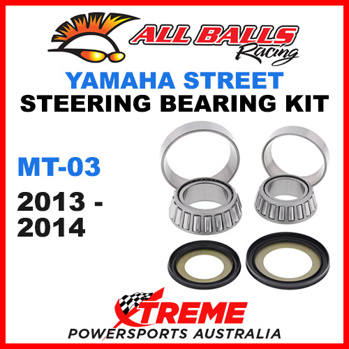 All Balls 22-1004 Yamaha MT-03 300cc 2013-2014 Steering Head Stem Bearing Kit