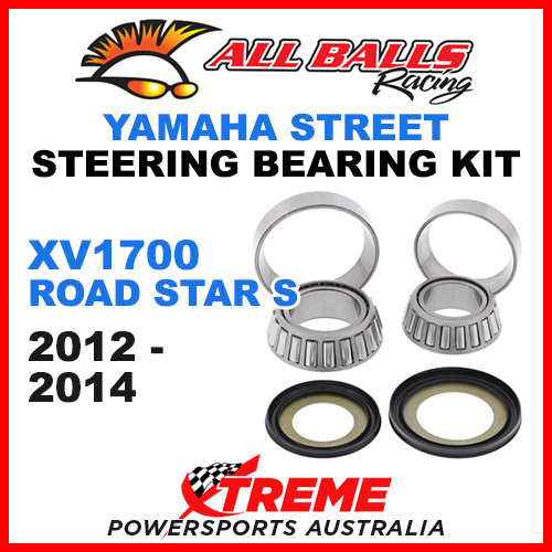  22-1004 Yamaha XV1700 Road Star S 2012-2014 Steering Head Stem Bearing Kit
