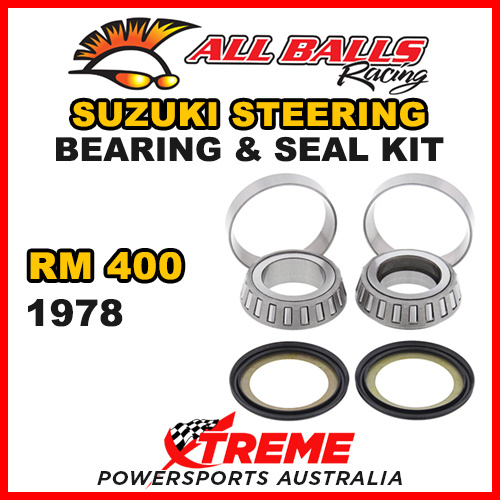 22-1005 For Suzuki RM400 RM 400 1978 Steering Head Stem Bearing Kit