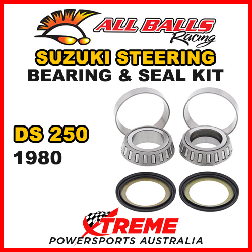 22-1005 For Suzuki DS250 DS 250 1980 Steering Head Stem Bearing Kit