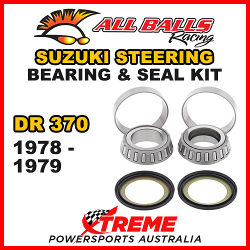 22-1005 For Suzuki DR370 DR 370 1978-1979 Steering Head Stem Bearing Kit