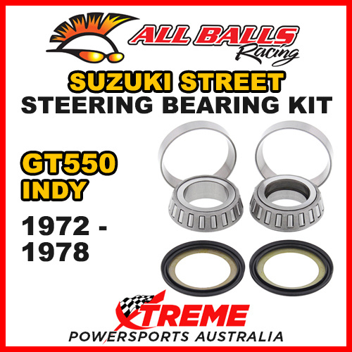 22-1005 For Suzuki GT550 Indy 1972-1978 Steering Head Stem Bearing & Seal Kit