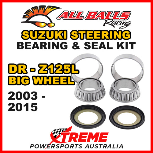 22-1006 For Suzuki DR-Z125L Big Wheel 2003-2015 Steering Head Stem Bearing Kit