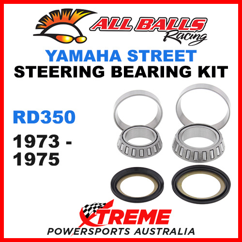All Balls 22-1007 Yamaha RD350 RD 350 1973-1975 Steering Head Stem Bearing Kit