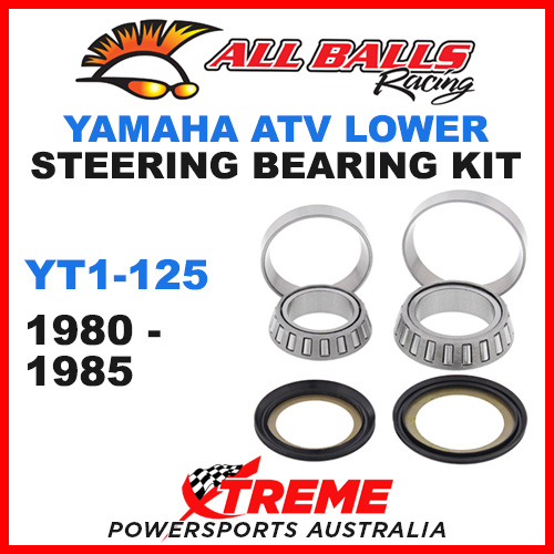 All Balls 22-1008 Yamaha YT1-125 YT1 125 1980-1985 ATV Lower Steering Stem Kit
