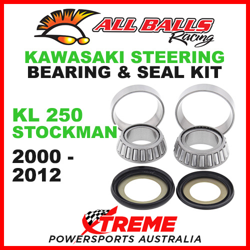 22-1009 Kawasaki KL250 Stockman 2000-2012 Steering Head Stem Bearing Kit