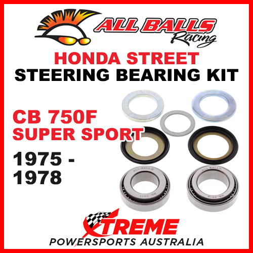 22-1011 Honda CB750F Super Sport 1975-1978 Steering Head Stem Bearing Kit