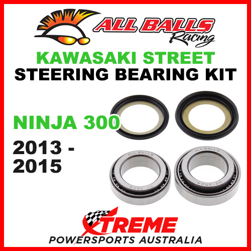 All Balls 22-1014 Kawasaki Ninja 300 1988-2008 Steering Head Stem Bearing Kit