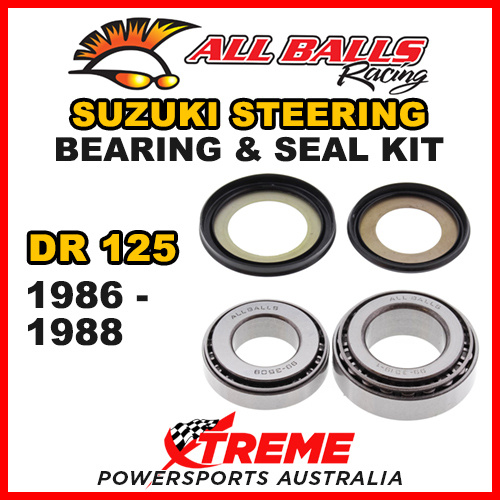 22-1019 For Suzuki DR125 DR125 1986-1988 Steering Head Stem Bearing Kit