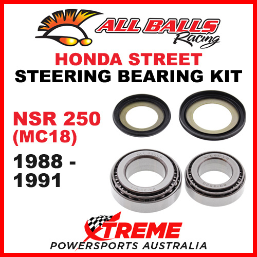 All Balls 22-1020 Honda NSR250 MC18 1988-1991 Steering Head Stem Bearing Kit
