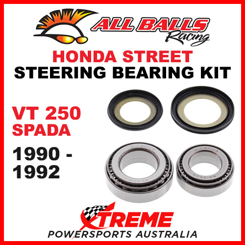 All Balls 22-1020 Honda VT250 Spada 1990-1992 Steering Head Stem Bearing Kit