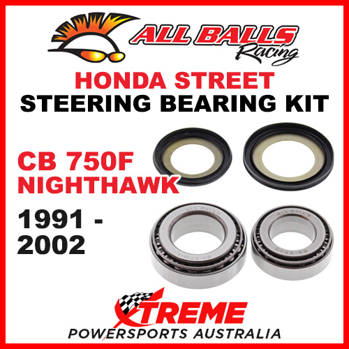 All Balls 22-1020 Honda CB750F Nighthawk 1991-02 Steering Head Stem Bearing Kit